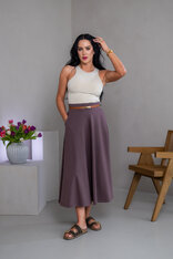 EXTRA MIDI SUKŇA “BELLA” S VRECKAMI