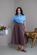 EXTRA MIDI SUKŇA “BELLA” S VRECKAMI