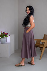 EXTRA MIDI SUKŇA “BELLA” S VRECKAMI