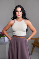 EXTRA MIDI SUKŇA “BELLA” S VRECKAMI