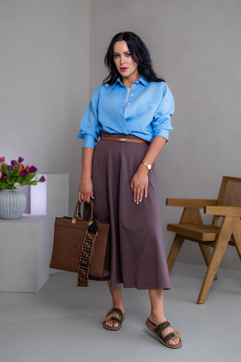 EXTRA MIDI SUKŇA “BELLA” S VRECKAMI