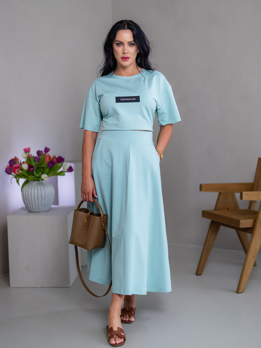 EXTRA MIDI SUKŇA “BELLA” S VRECKAMI