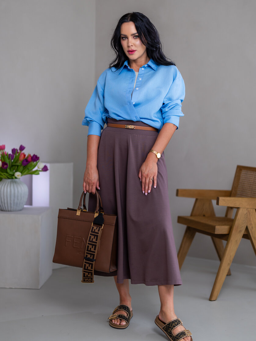 EXTRA MIDI SUKŇA “BELLA” S VRECKAMI