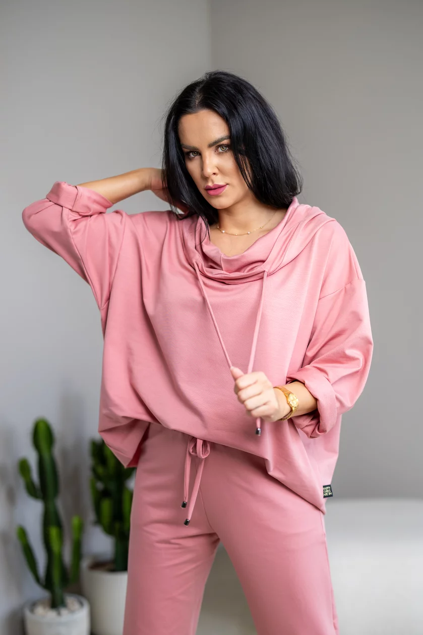 EXTREM OVERSIZE MIKINA “VIVIENE” S KAPUCŇOU