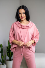 EXTREM OVERSIZE MIKINA “VIVIENE” S KAPUCŇOU