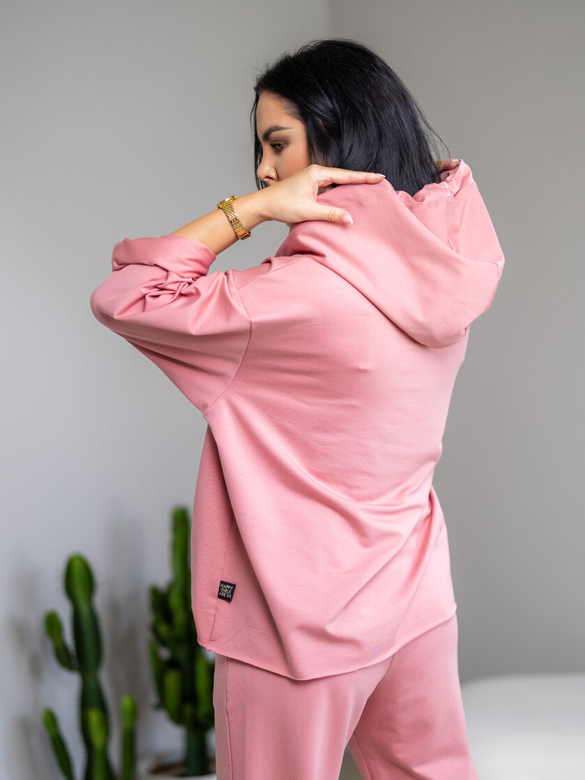 EXTREM OVERSIZE MIKINA “VIVIENE” S KAPUCŇOU