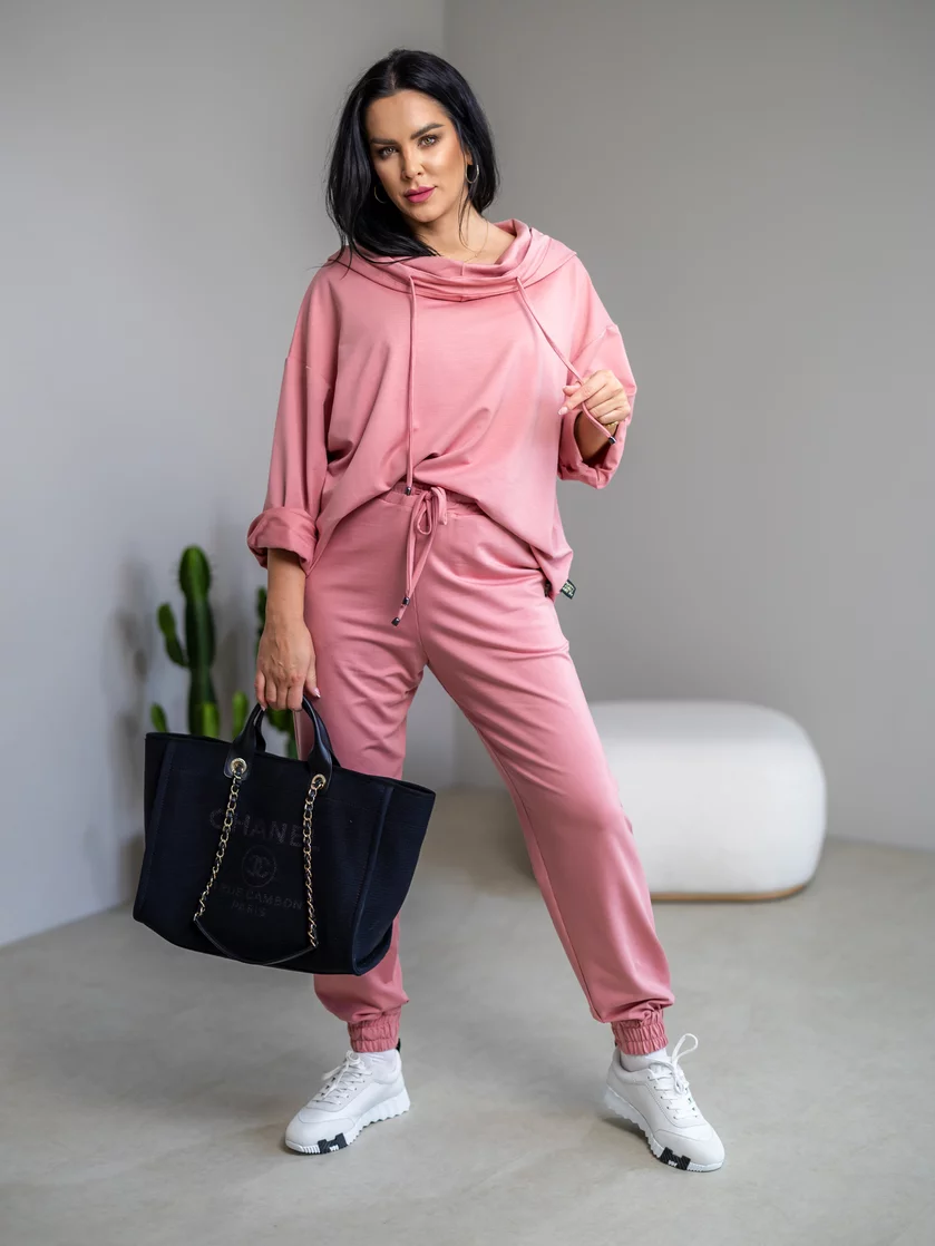 EXTREM OVERSIZE MIKINA “VIVIENE” S KAPUCŇOU