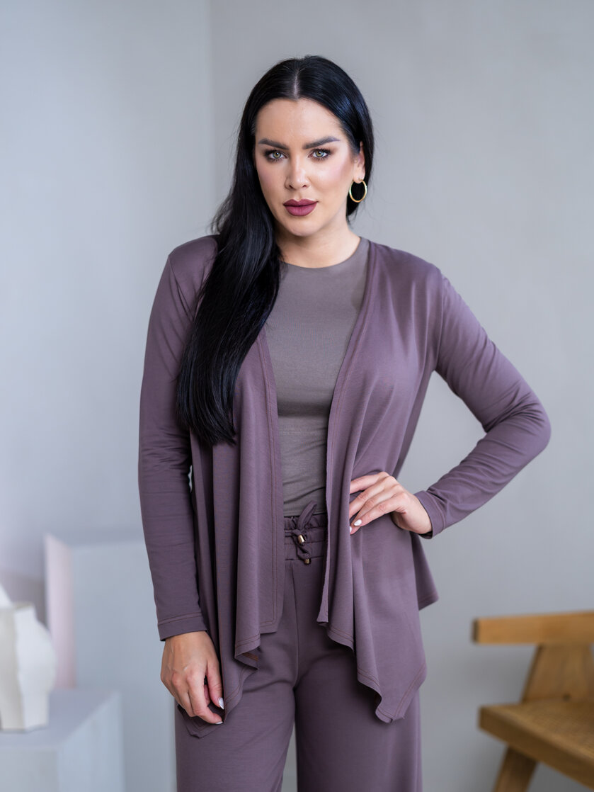 JEDNODUCHÝ KARDIGAN “LYDIA”