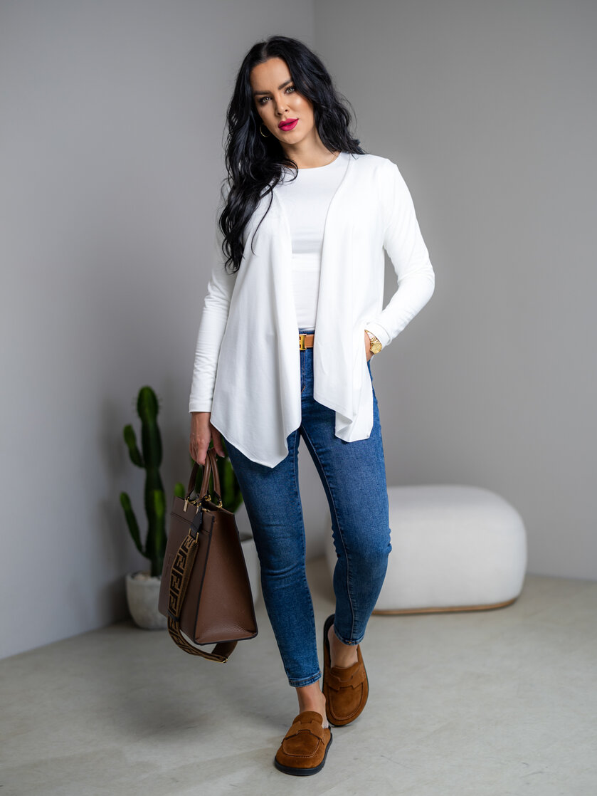 JEDNODUCHÝ KARDIGAN “LYDIA”