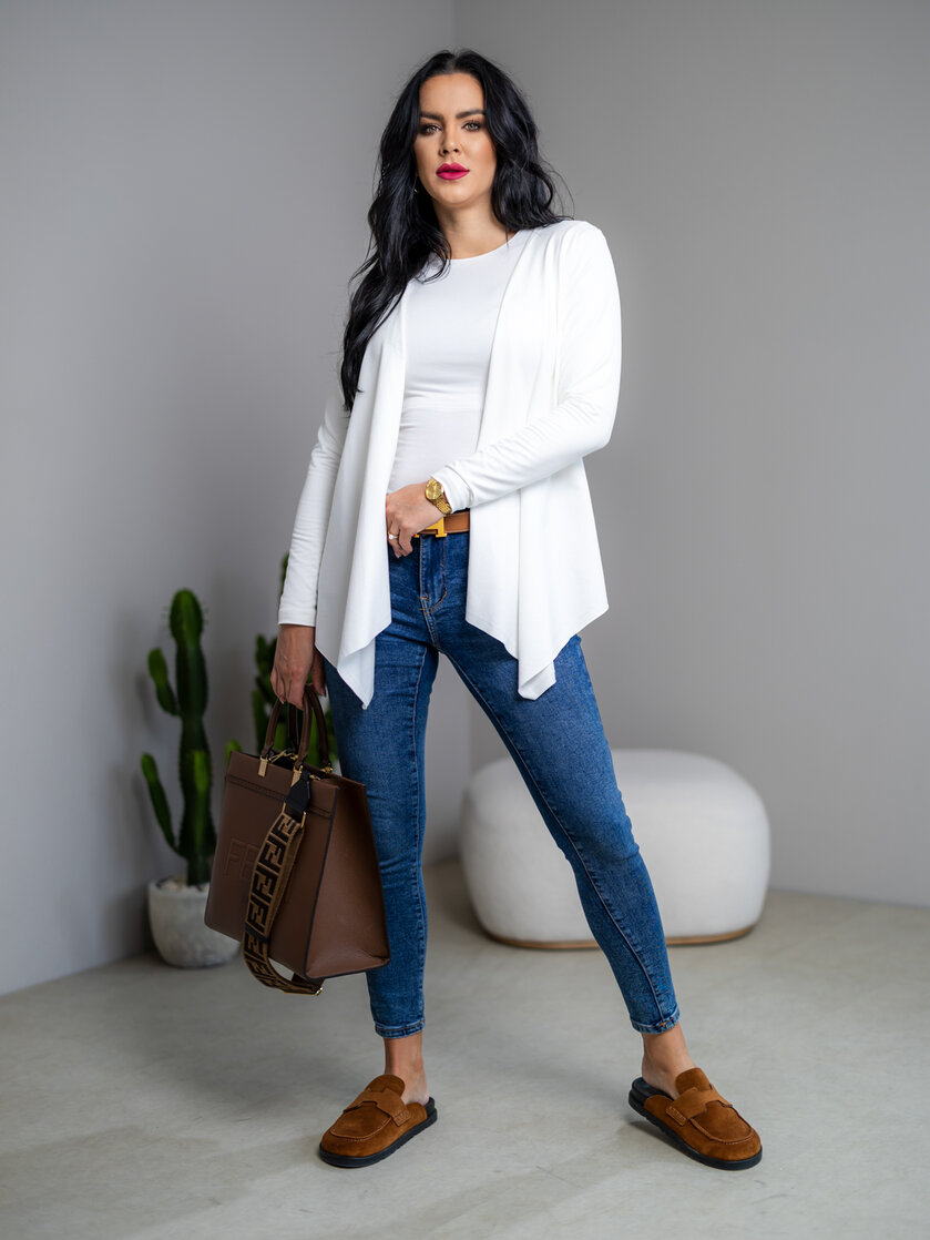 JEDNODUCHÝ KARDIGAN “LYDIA”