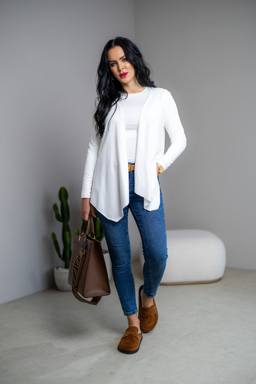 JEDNODUCHÝ KARDIGAN “LYDIA”