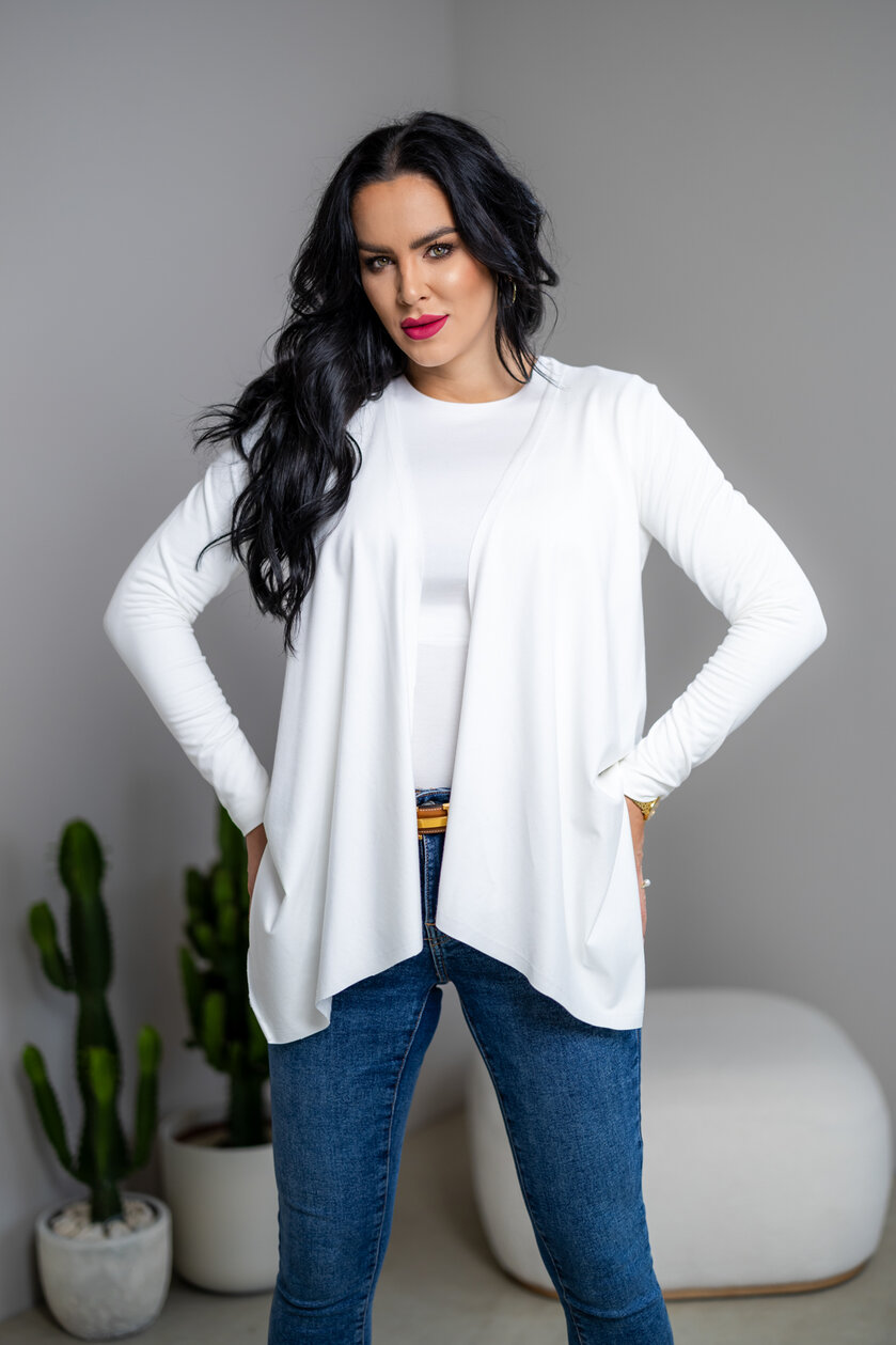 JEDNODUCHÝ KARDIGAN “LYDIA”