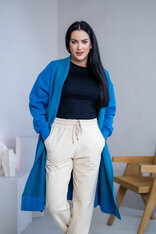 KARDIGAN “NATALIE” - PO KOLENÁ