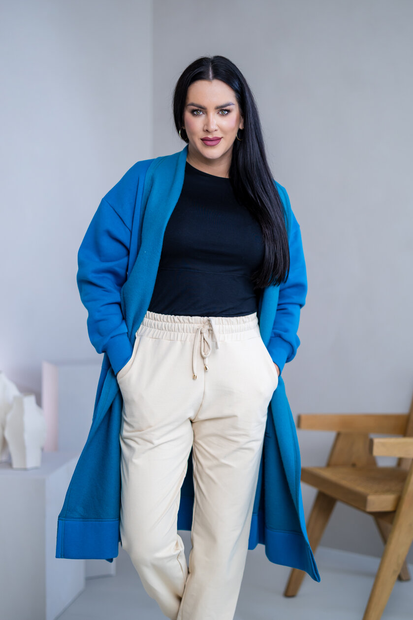 KARDIGAN “NATALIE” - PO KOLENÁ