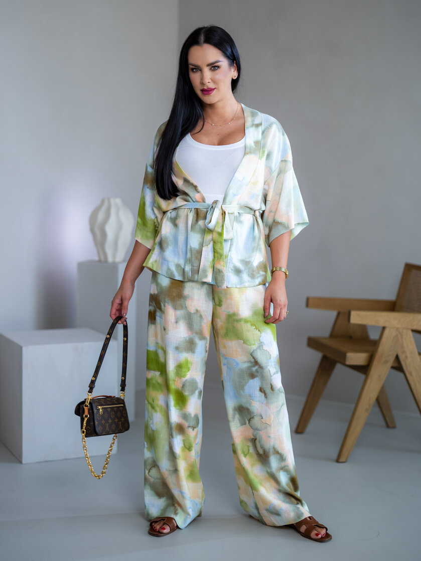 KIMONO “ALORA” - KRÁTKE - KRÁTKE RUKÁVY
