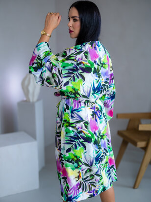 KIMONO “ALORA” - MAXI DĹŽKA - DLHÉ RUKÁVY