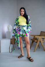KIMONO “ALORA” - MAXI DĹŽKA - DLHÉ RUKÁVY