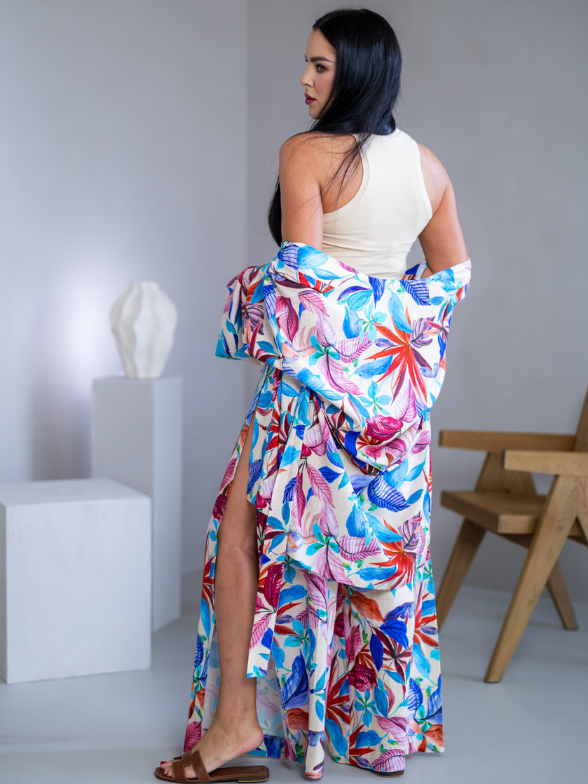KIMONO “ALORA” - POD ZADOK - DLHÉ RUKÁVY