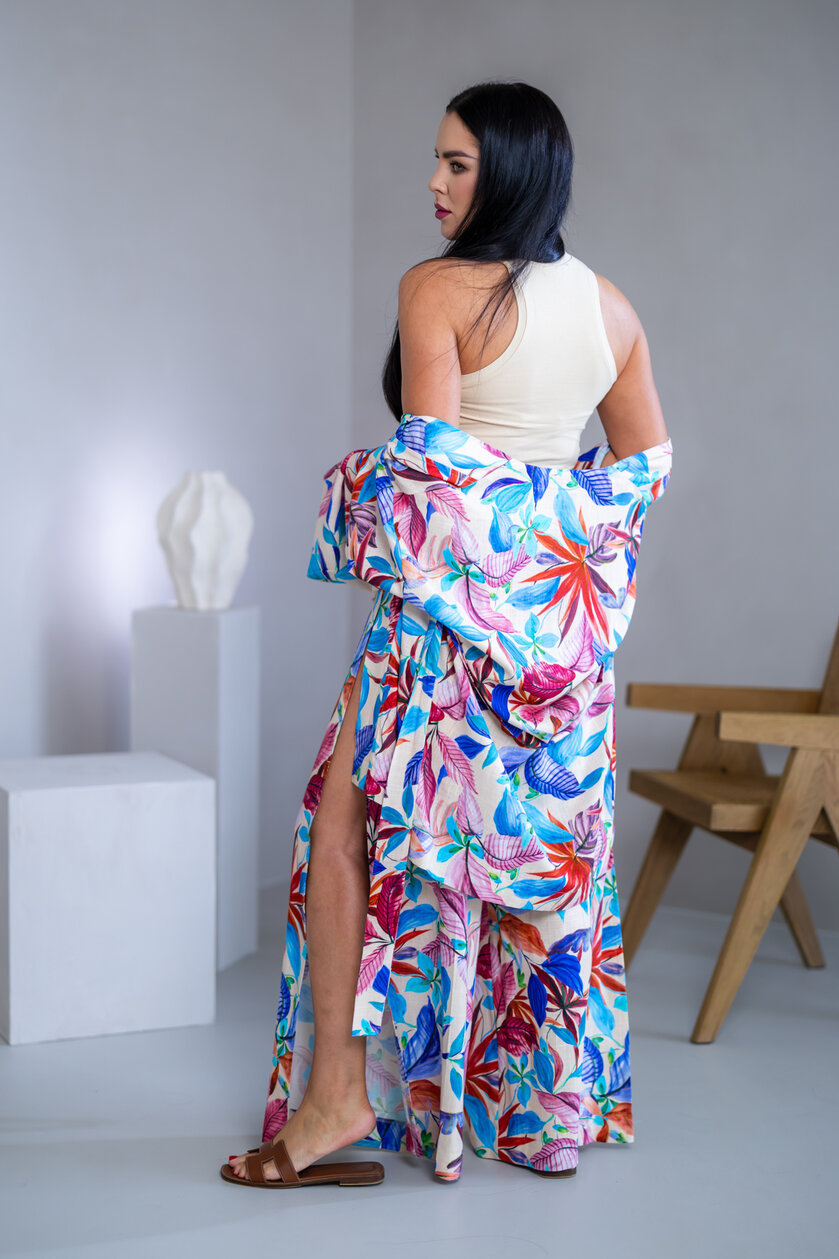 KIMONO “ALORA” - POD ZADOK - DLHÉ RUKÁVY