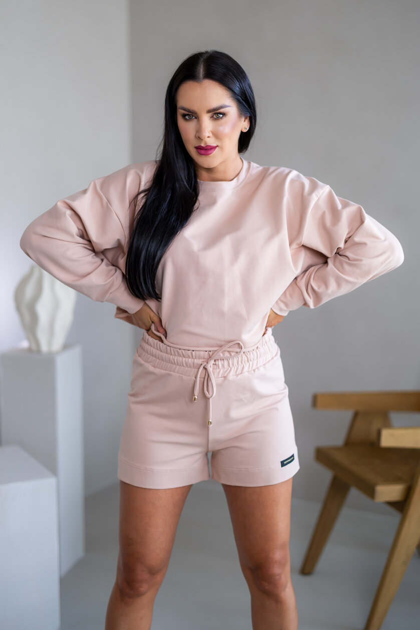 KRAŤASY “NAOMI” HLADKÉ - BAVLNENÁ TEPLÁKOVINA