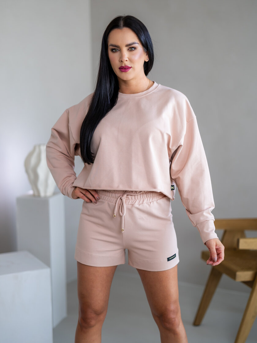 KRAŤASY “NAOMI” HLADKÉ - BAVLNENÁ TEPLÁKOVINA