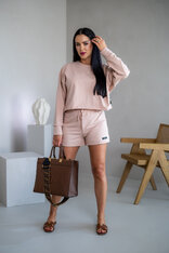 KRAŤASY “NAOMI” HLADKÉ - BAVLNENÁ TEPLÁKOVINA