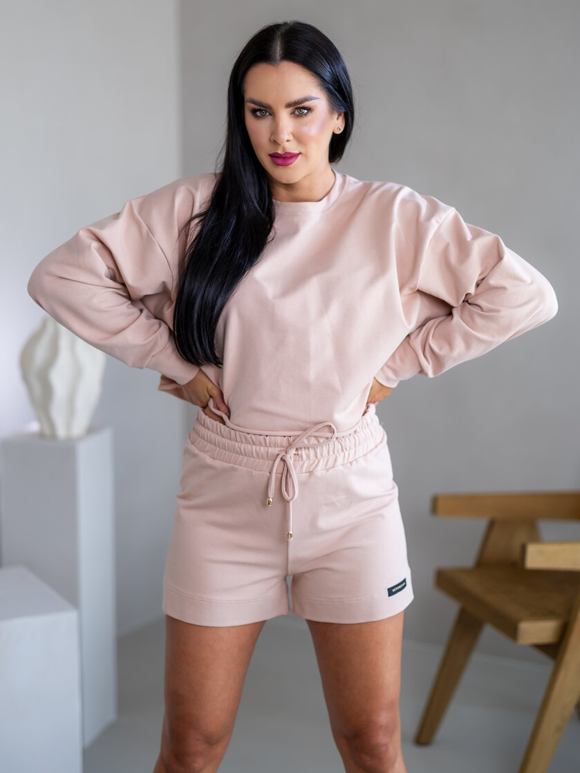 KRAŤASY “NAOMI” HLADKÉ - BAVLNENÁ TEPLÁKOVINA