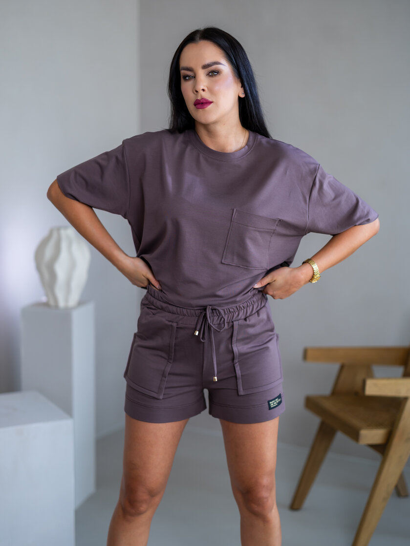 KRAŤASY “NAOMI” S VRECKAMI - BAMBUSOVÁ TEPLÁKOVINA