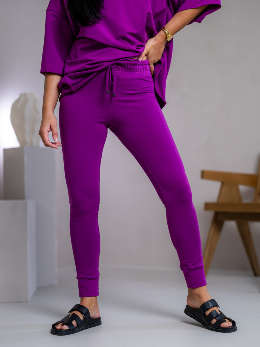 LEGÍNY “JUDITH” S PATENTOM / BAVLNENÁ TEPLÁKOVINA