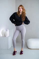LEGÍNY “LORNA” - 7/8OVÉ - 10 CM GUMA V PÁSE