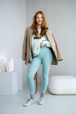 LEGÍNY “LORNA” - DLHÉ - 10 CM GUMA V PÁSE