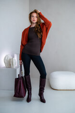 LEGÍNY “LORNA” - DLHÉ - 7 CM GUMA V PÁSE