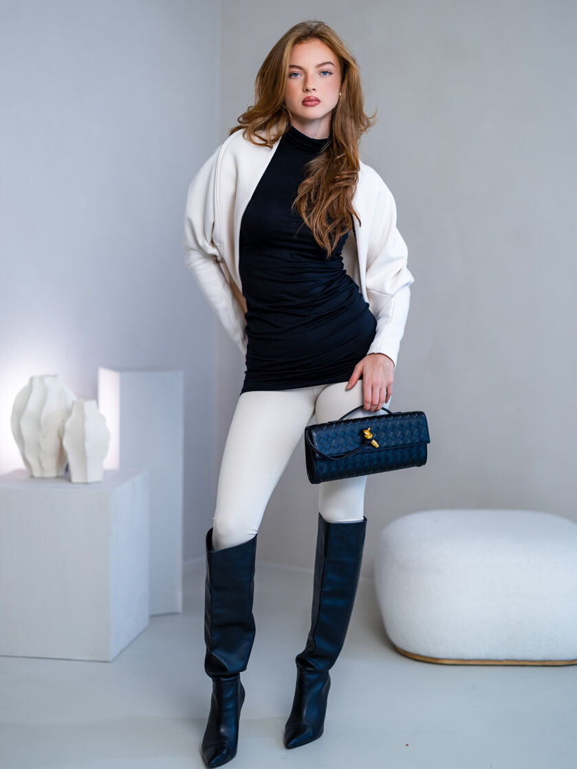 LEGÍNY “LORNA” - DLHÉ - 7 CM GUMA V PÁSE