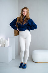 LEGÍNY “LORNA” - DLHÉ - 7 CM GUMA V PÁSE