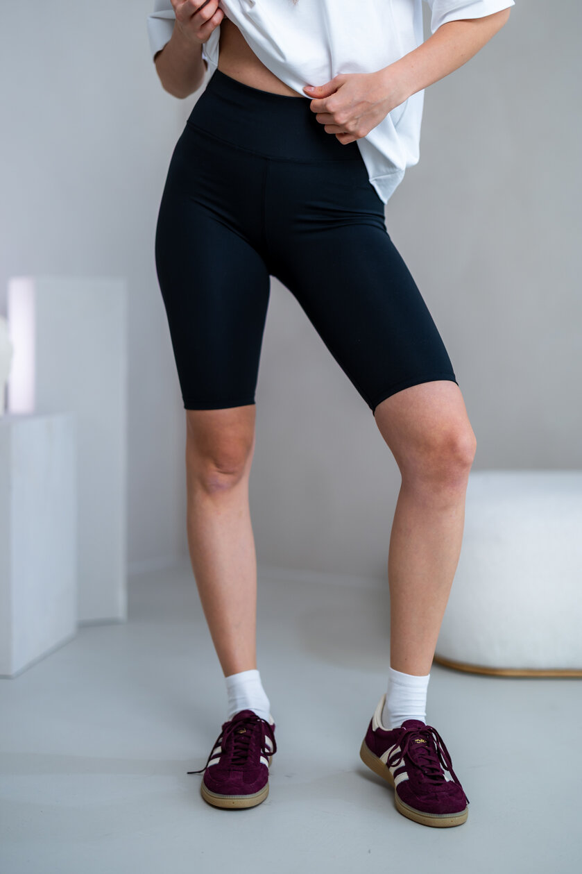 LEGÍNY “LORNA” - KRÁTKE - 10 CM GUMA V PÁSE