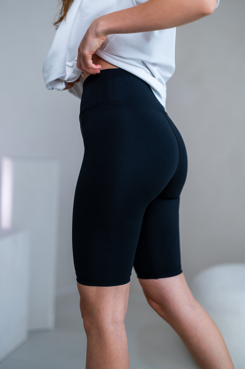 LEGÍNY “LORNA” - KRÁTKE - 10 CM GUMA V PÁSE