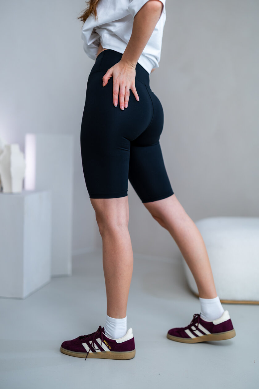 LEGÍNY “LORNA” - KRÁTKE - 10 CM GUMA V PÁSE