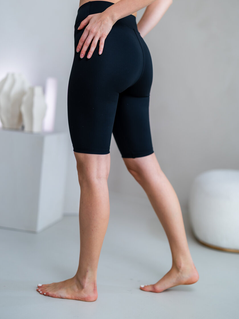 LEGÍNY “LORNA” - KRÁTKE - 7 CM GUMA V PÁSE