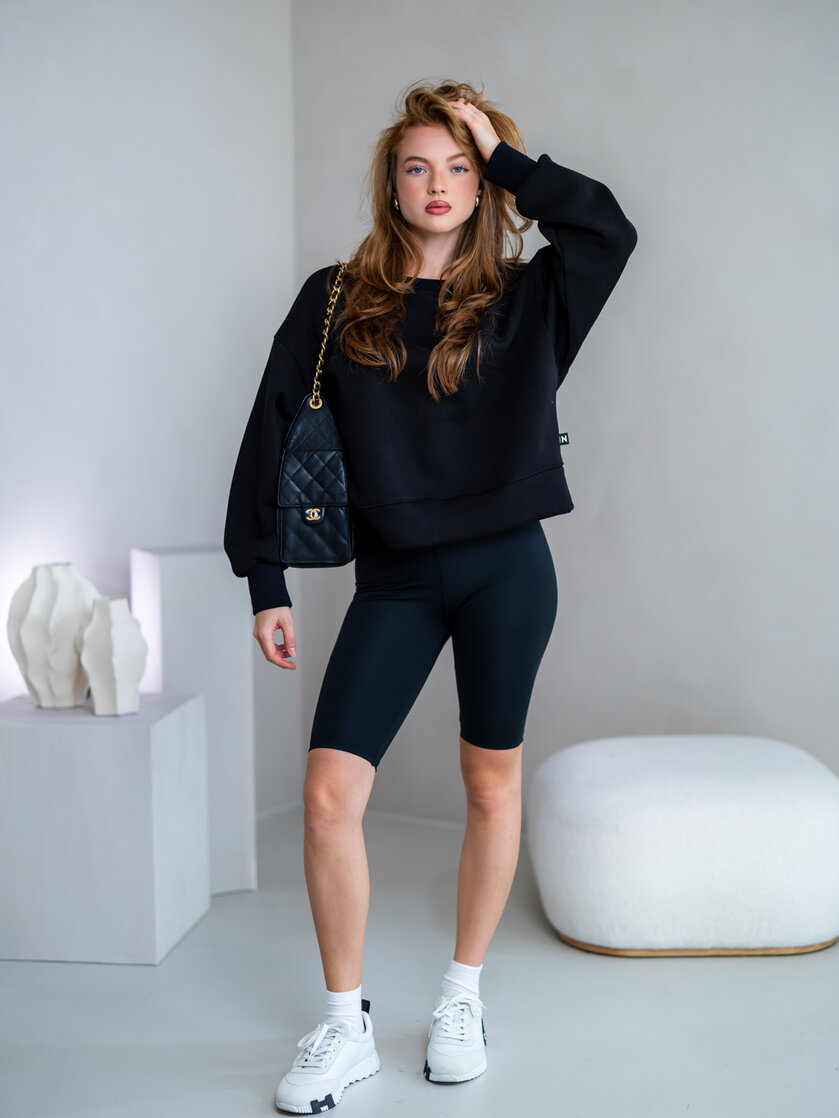 LEGÍNY “LORNA” - KRÁTKE - 7 CM GUMA V PÁSE