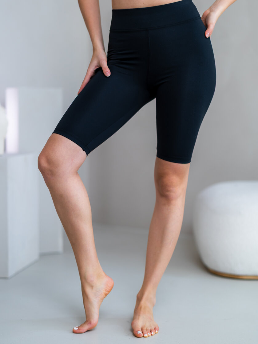 LEGÍNY “LORNA” - KRÁTKE - 7 CM GUMA V PÁSE