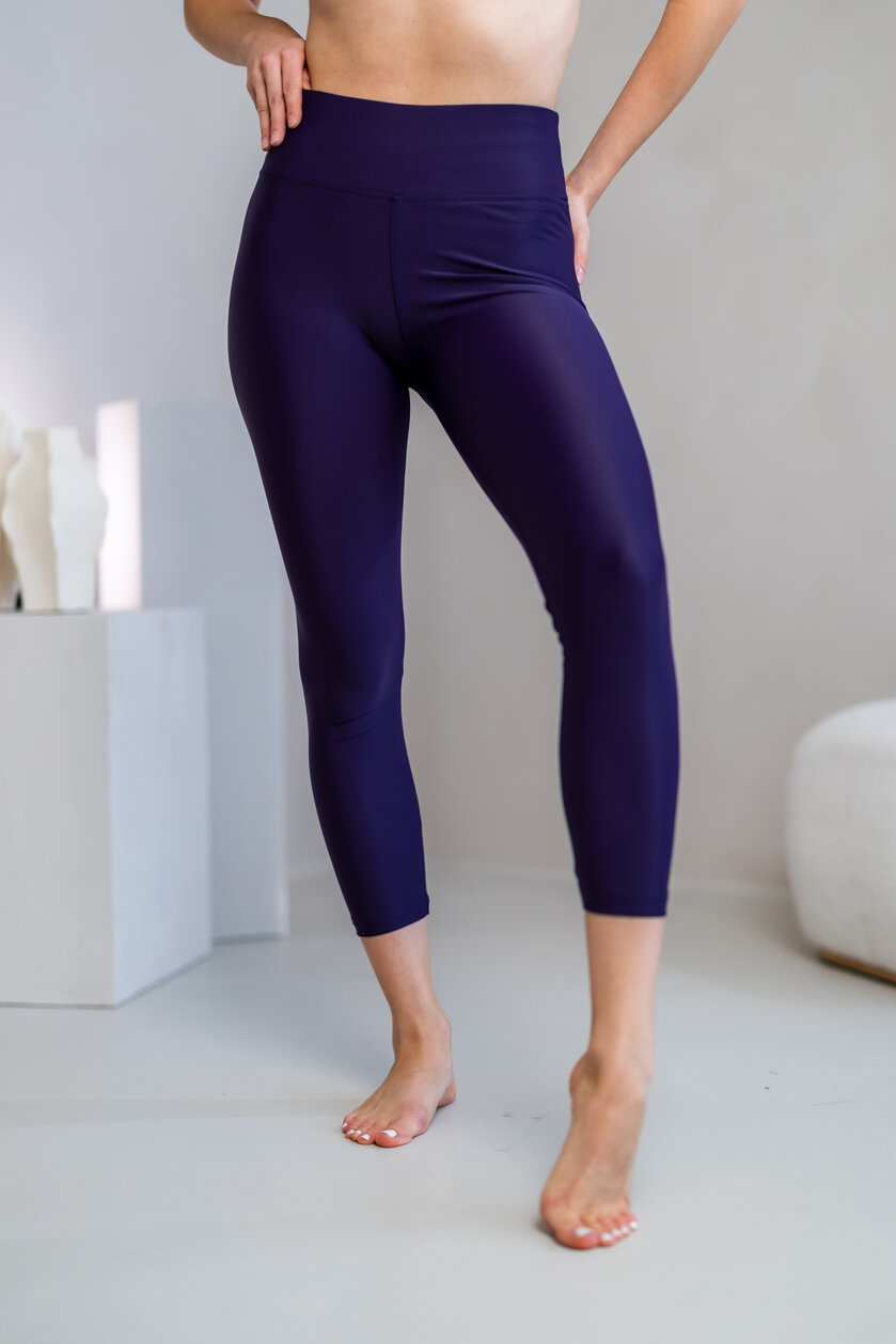 LEGÍNY “ROBYN” - 7/8OVÉ - 10 CM GUMA V PÁSE