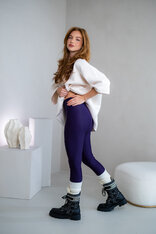 LEGÍNY “ROBYN” - 7/8OVÉ - 10 CM GUMA V PÁSE