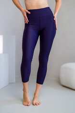 LEGÍNY “ROBYN” - 7/8OVÉ - 10 CM GUMA V PÁSE