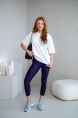 LEGÍNY “ROBYN” - 7/8OVÉ - 10 CM GUMA V PÁSE