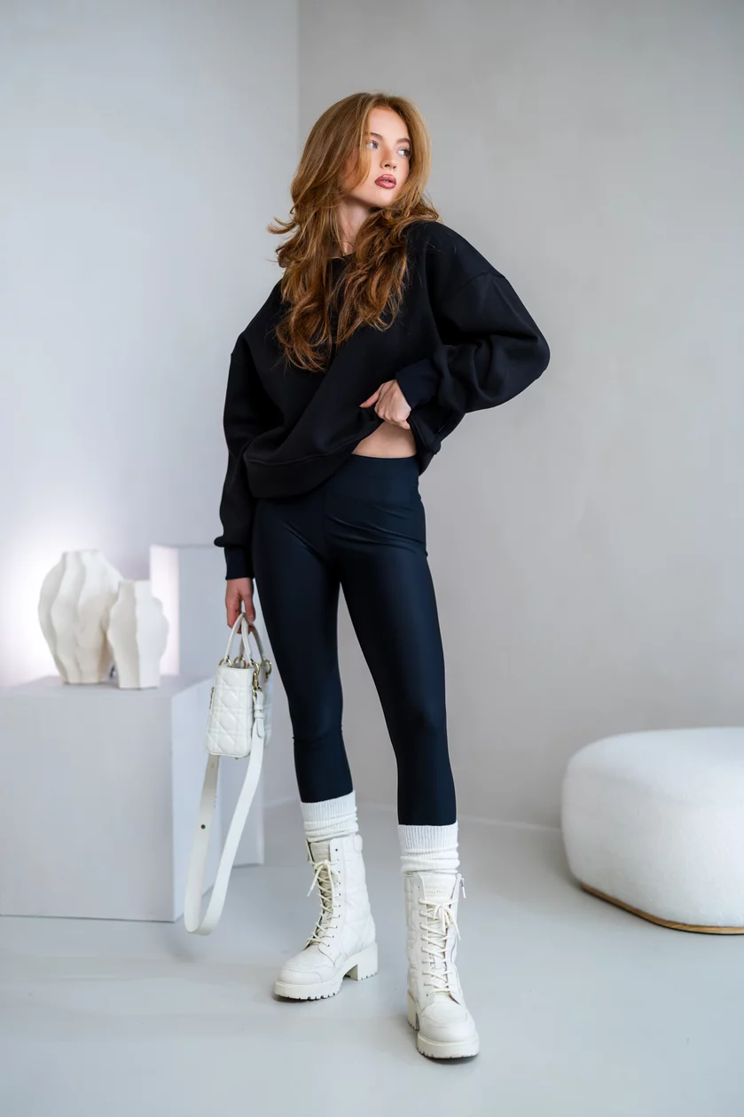 LEGÍNY “ROBYN” - DLHÉ - 10 CM GUMA V PÁSE