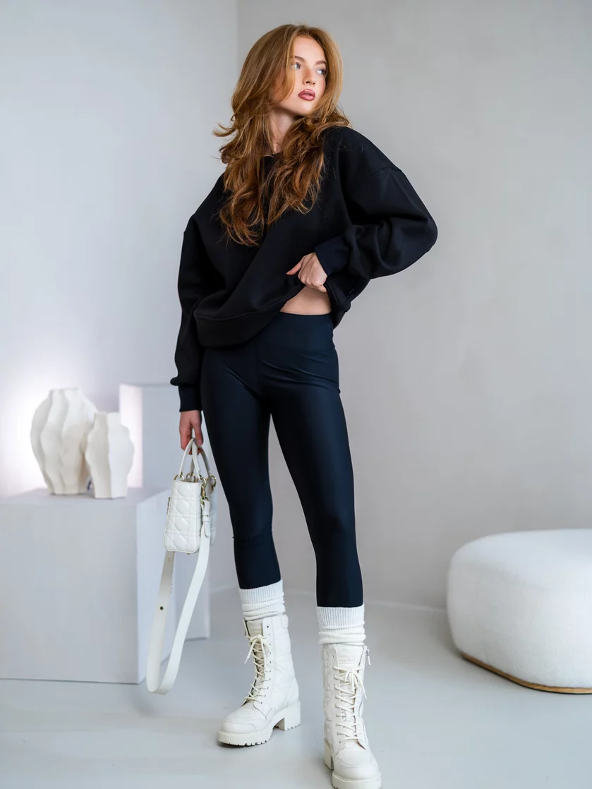 LEGÍNY “ROBYN” - DLHÉ - 10 CM GUMA V PÁSE