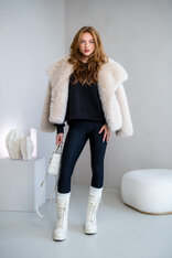 LEGÍNY “ROBYN” - DLHÉ - 10 CM GUMA V PÁSE