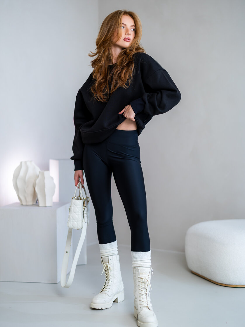 LEGÍNY “ROBYN” - DLHÉ - 10 CM GUMA V PÁSE