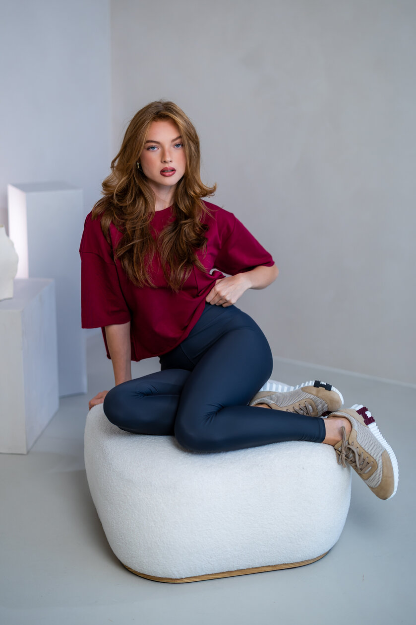 LEGÍNY “ROBYN” - DLHÉ - 10 CM GUMA V PÁSE