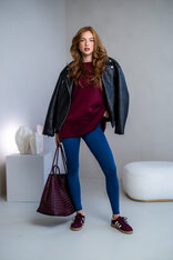 LEGÍNY “ROBYN” - DLHÉ - 10 CM GUMA V PÁSE